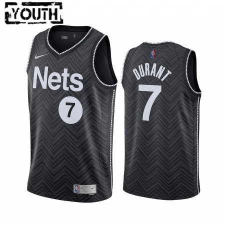 Maglia NBA Brooklyn Nets Kevin Durant 7 2020-21 Earned Edition Swingman - Bambino
